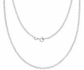 Colar 036 corrente masculina grumet 2mm 70cm