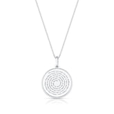 Colar 040 corrente 60cm medalha pai nosso