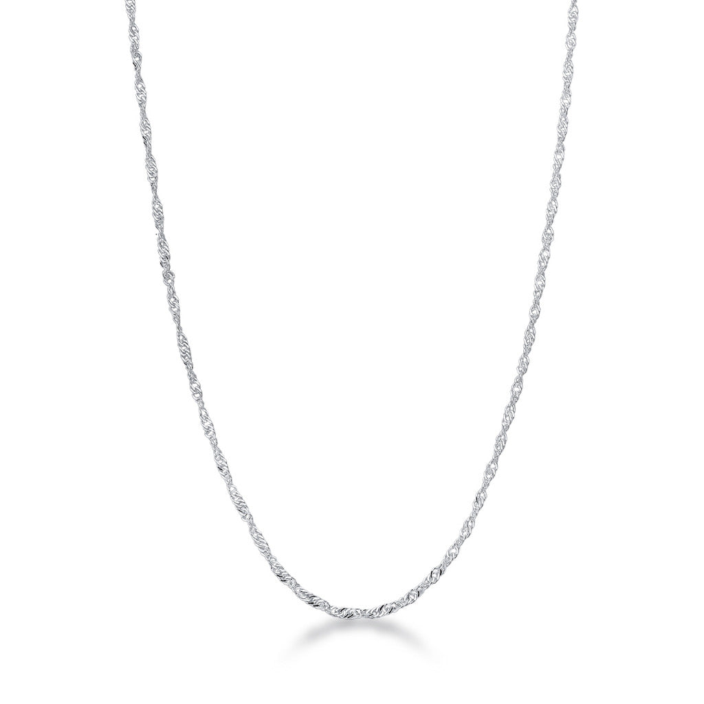 Colar 039 corrente 45 cm Singapura Fio 025