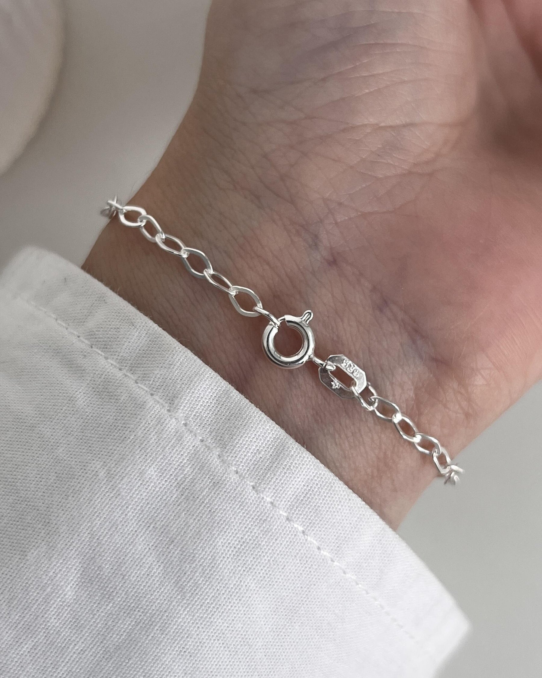 Pulseira 017 coração cristal