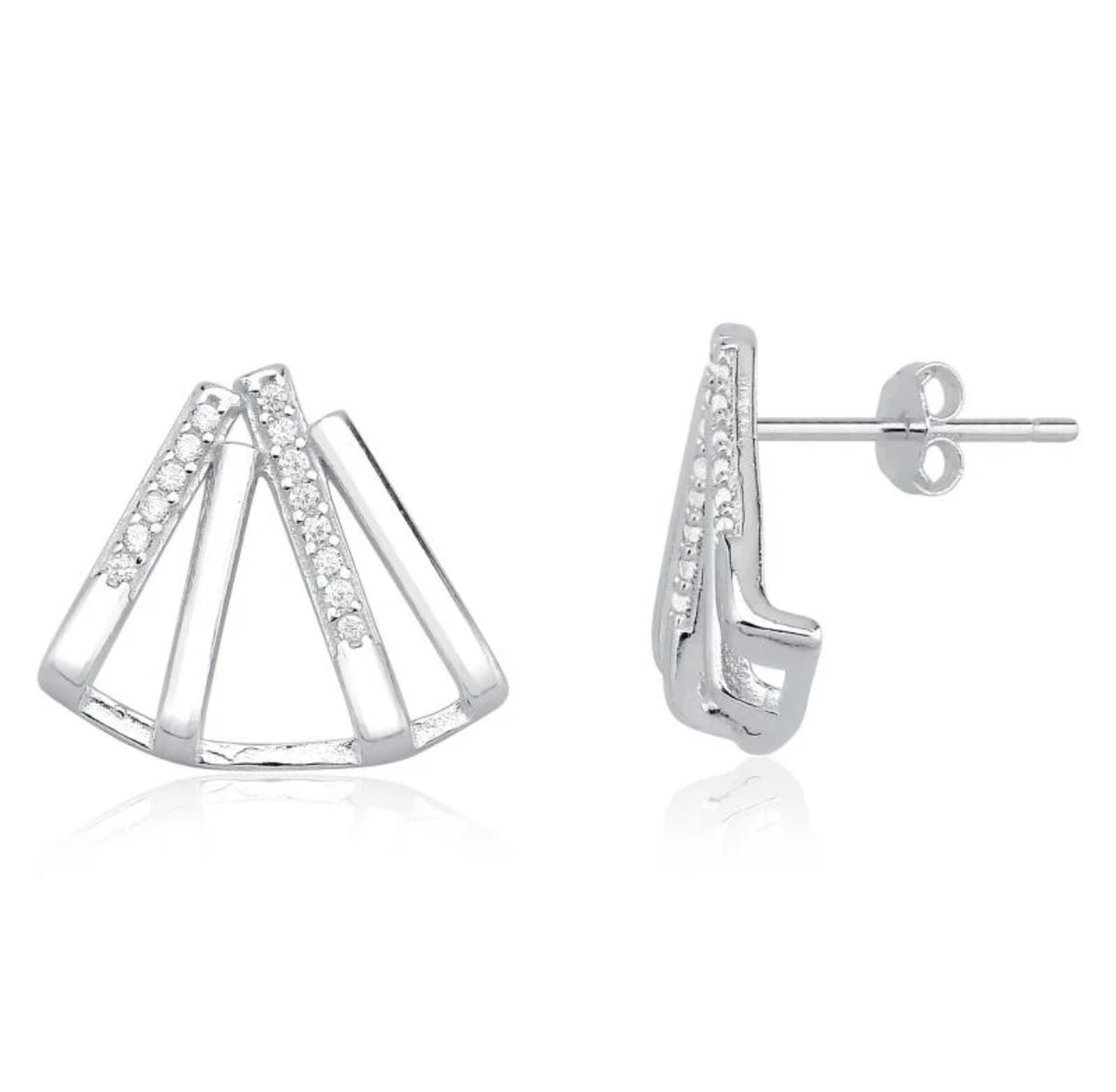 Brinco 0058 geométrico ear cuff