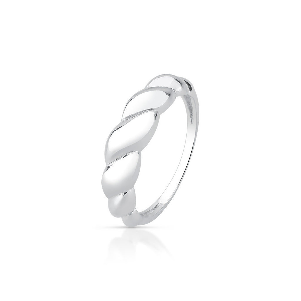 Anel 0054 croissant liso