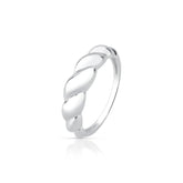 Anel 0054 croissant liso