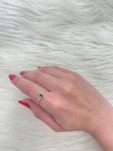 Anel 0025 princess verde