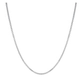 Colar 036 corrente masculina veneziana longa 2,5mm 60cm