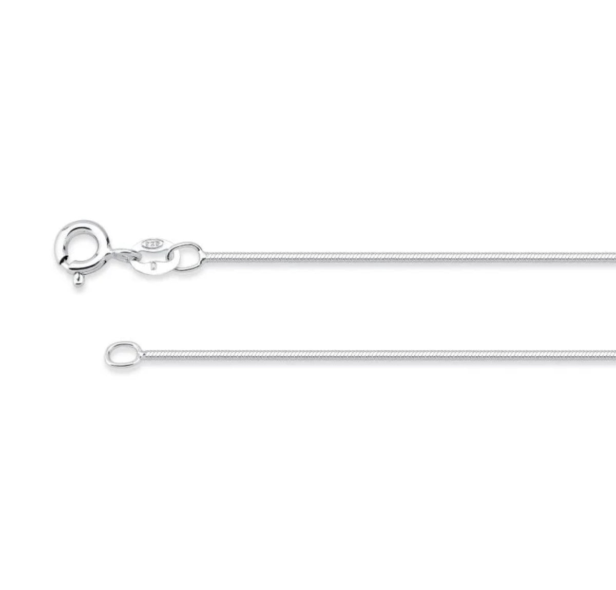 Colar 038 corrente rabo de rato 45cm