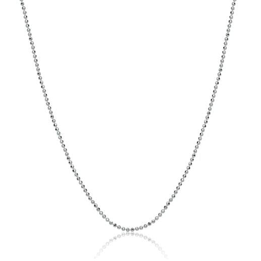 Colar 0026 corrente diamantada 40 cm