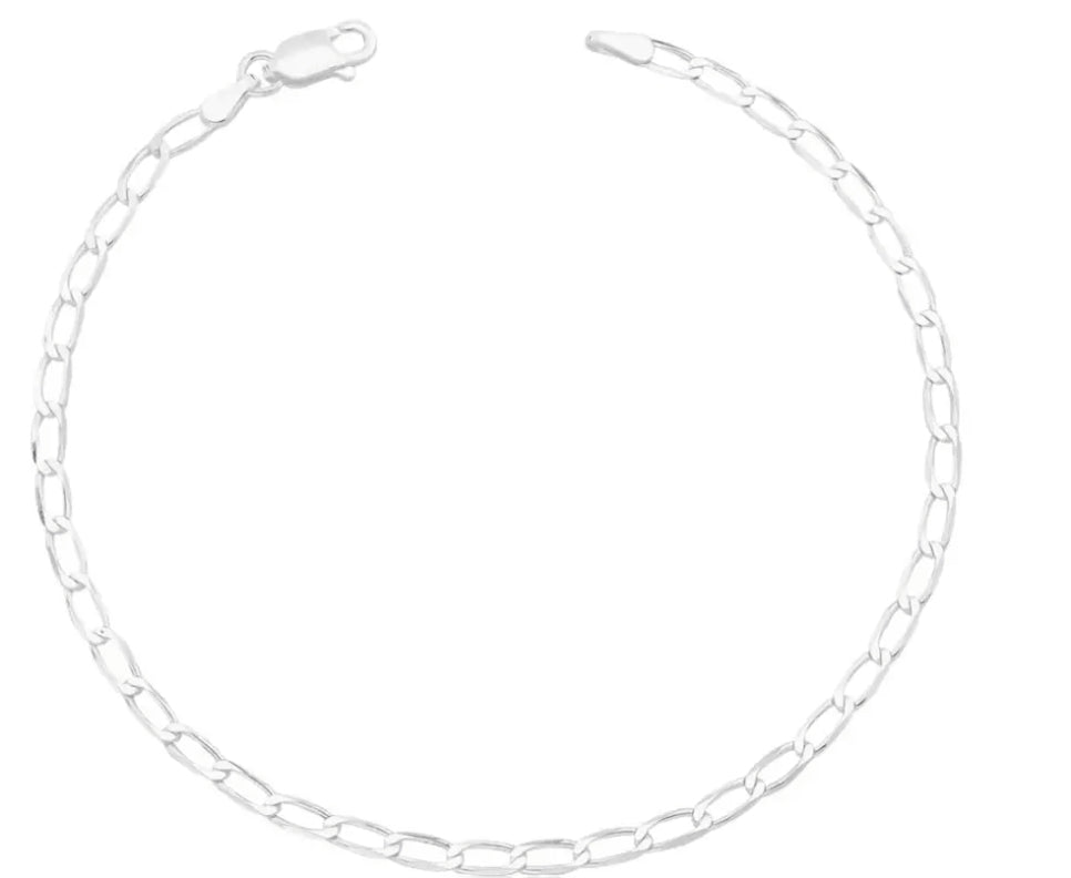 Pulseira 0036 masculina grumet longa 3mm