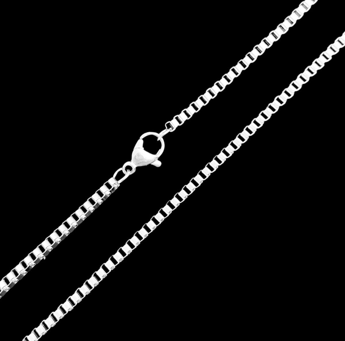 Colar 036 corrente masculina veneziana longa 2mm 70cm