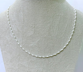 Colar 039 corrente 45 cm Singapura Fio 025