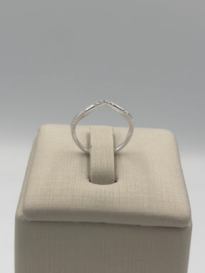Anel 0038 wave zircônia