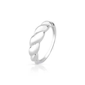 Anel 0054 croissant liso