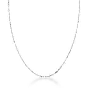 Colar 039 corrente 45 cm Singapura Fio 020