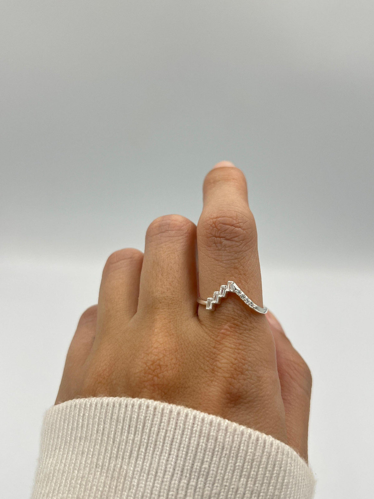 Anel 0012 zig pedras com zirconias