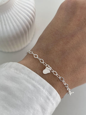 Pulseira 001 cinco corações