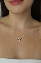 Colar 012 Elos com zircônias