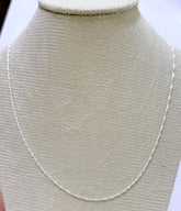 Colar 038 corrente singapura fina 45 cm