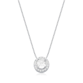 Colar 020 redondo cristal
