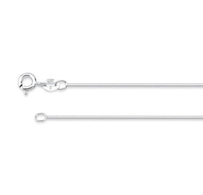 Colar 038 corrente rabo de rato 45cm
